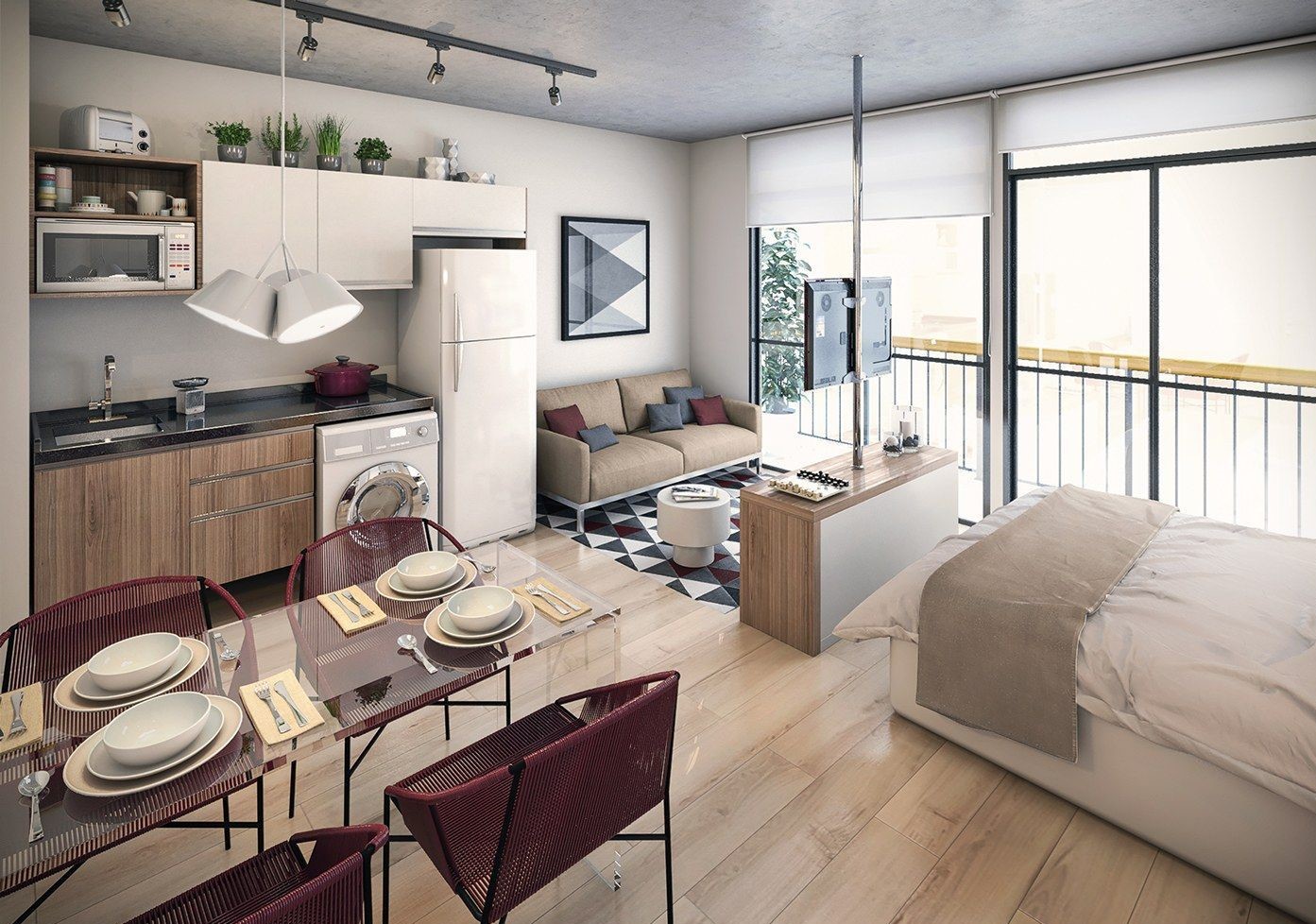 Cần cho thuê căn hộ studio 36m2 Masterise Lumiere Evergreen Smart City giá ưu đãi!