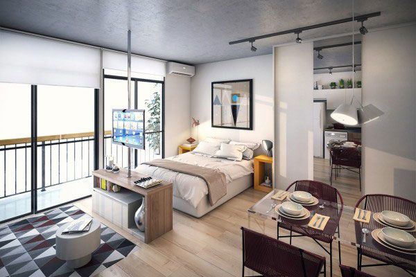 Cho thuê căn hộ studio diện tích 31,6m2 tòa GS2 The Miami Vinhomes Smart City