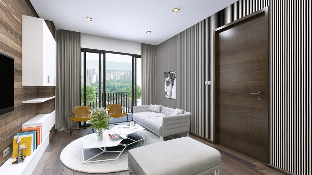 Cho thuê ngay căn hộ 1PN diện tích 43m2 tòa l1 - The Lake Premium Imperia Smart City