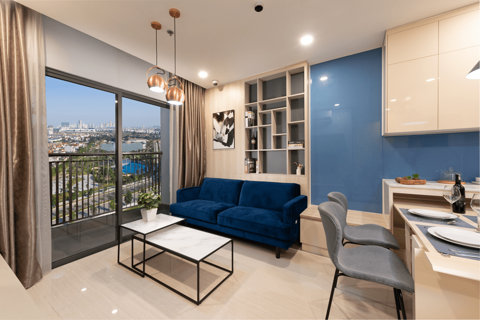 Chủ nhà cho thuê căn hộ 1 phòng ngủ view sân chơi toà S1.02 Sapphire 1 Vinhomes Smart City