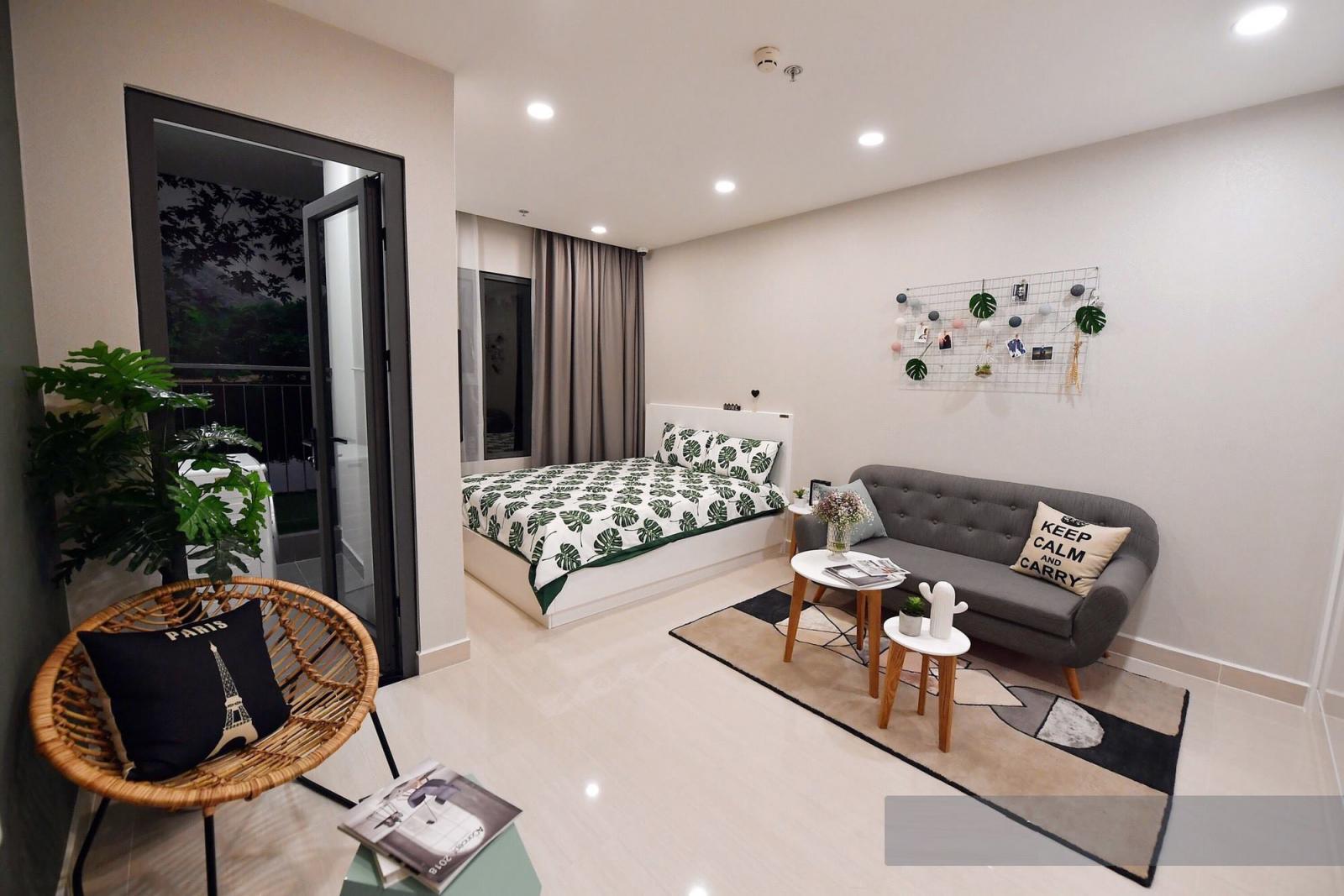 Chủ nhà cho thuê căn Studio full đồ view nội khu toà S1.06 The Sapphire 1 Vinhomes Smart City