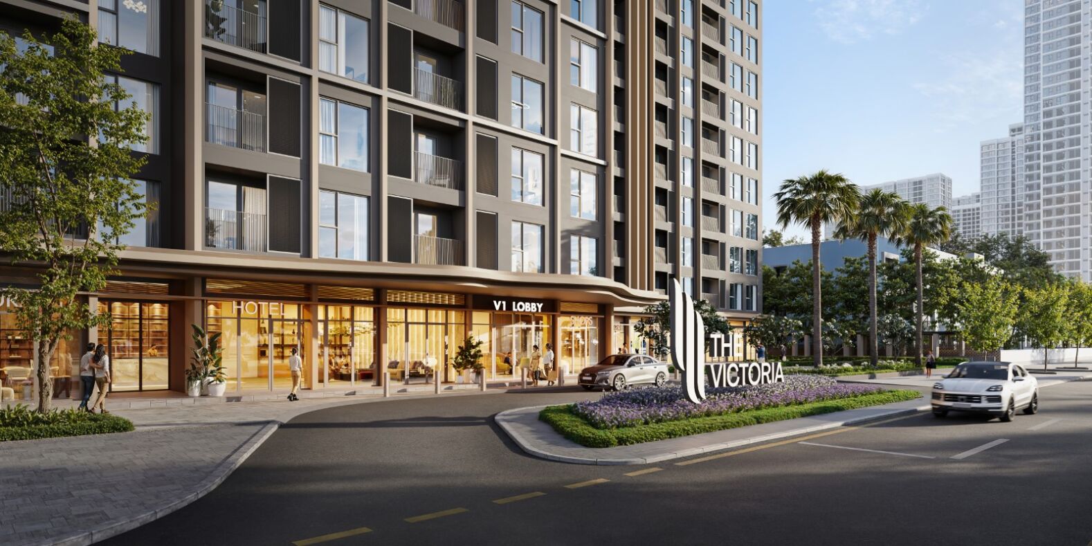 cho thuê căn hộ chung cư tòa V1, 2, 3 The Victoria Vinhomes Smart City